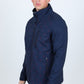 Mens Aztec Softshell Water-Resistant Jacket - Navy