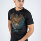 black rhinestone eagle tee front platini
