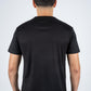 black rhinestone eagle tee back platini
