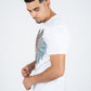 white rhinestone eagle tee side platini