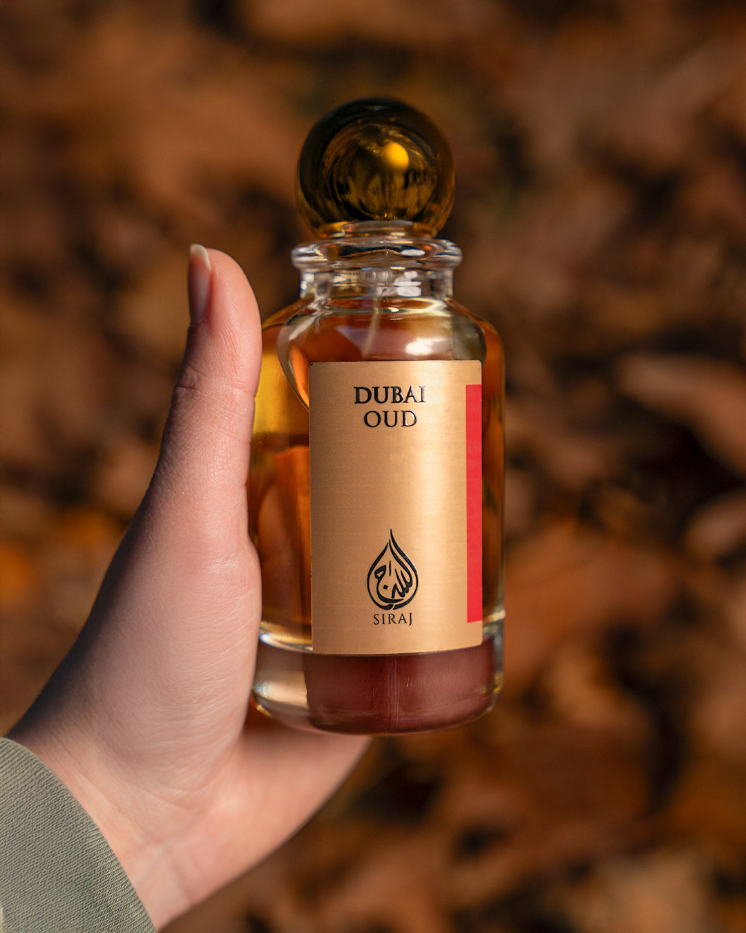 Siraj Dubai Oud fragrance bottle