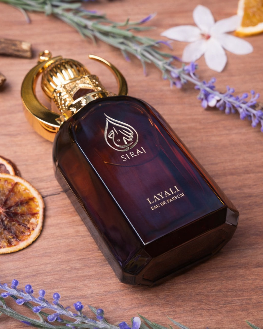 Siraj Layali men's fragrance bottle