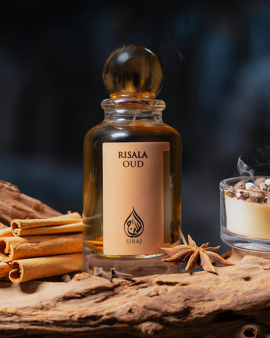 Siraj Risala Oud fragrance bottle