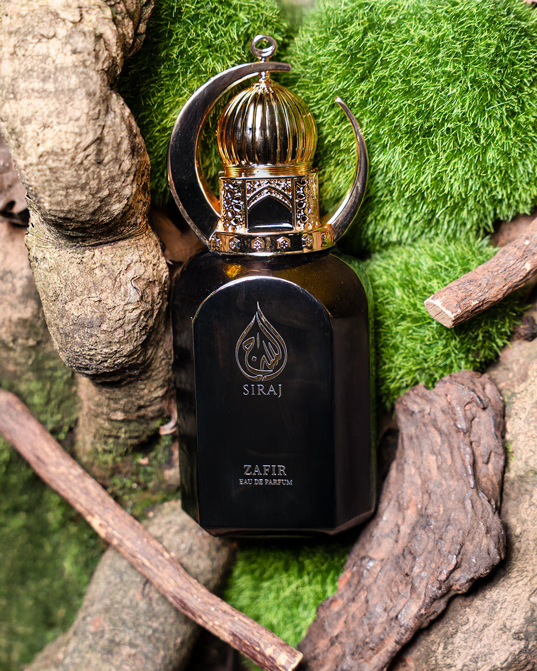 Siraj Zafir men's fragrance bottle