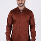 Geometric Botanical Print Shirt