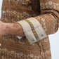 camel large scale botanical western shirt platini detail
