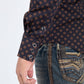 Solid Texture Western Shirt