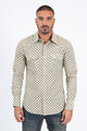 Solid Texture Western Shirt
