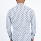 Micro Pattern Geometric Western Shirt