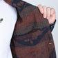 indigo aztec denim jacket platini detail