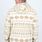 cream aztec sherpa pullover close platini