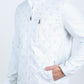 white aztec softshell jacket ii back platini detail