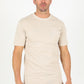 beige knit tee front platini
