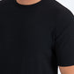 black all over pattern tee detail platini