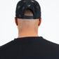 black canvas suede star patch cap back detail platini