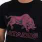 black matador bull tee back platini