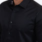 tkl11303 satin modern fit long sleeve shirt platini