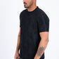 black washed effect tee side platini