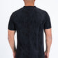 black washed effect tee back platini