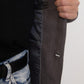 Boys' Double Button Grey Faux-Suede Blazer