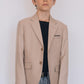 Boys' Modern Fit Stretch Occasion Beige Blazer