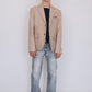 Boys' Modern Fit Stretch Occasion Beige Blazer