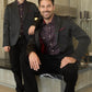 Boys' Modern Fit Stretch Occasion Black Blazer