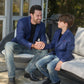 Boys' Modern Fit Stretch Occasion Navy Blazer