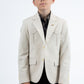 Boys Western Fashion Beige Blazer