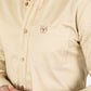 beige cattle dress shirt men platini detail-3