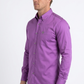 mauve cattle dress shirt men platini detail
