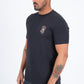 charcoal western skull horseshoe tee side platini
