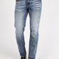 blue boot cut jean men platini