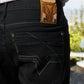 black boot cut jean men platini