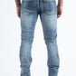 blue slim stretch jean men cruz platini lifestyle