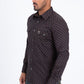 black diamond center western shirt platini side