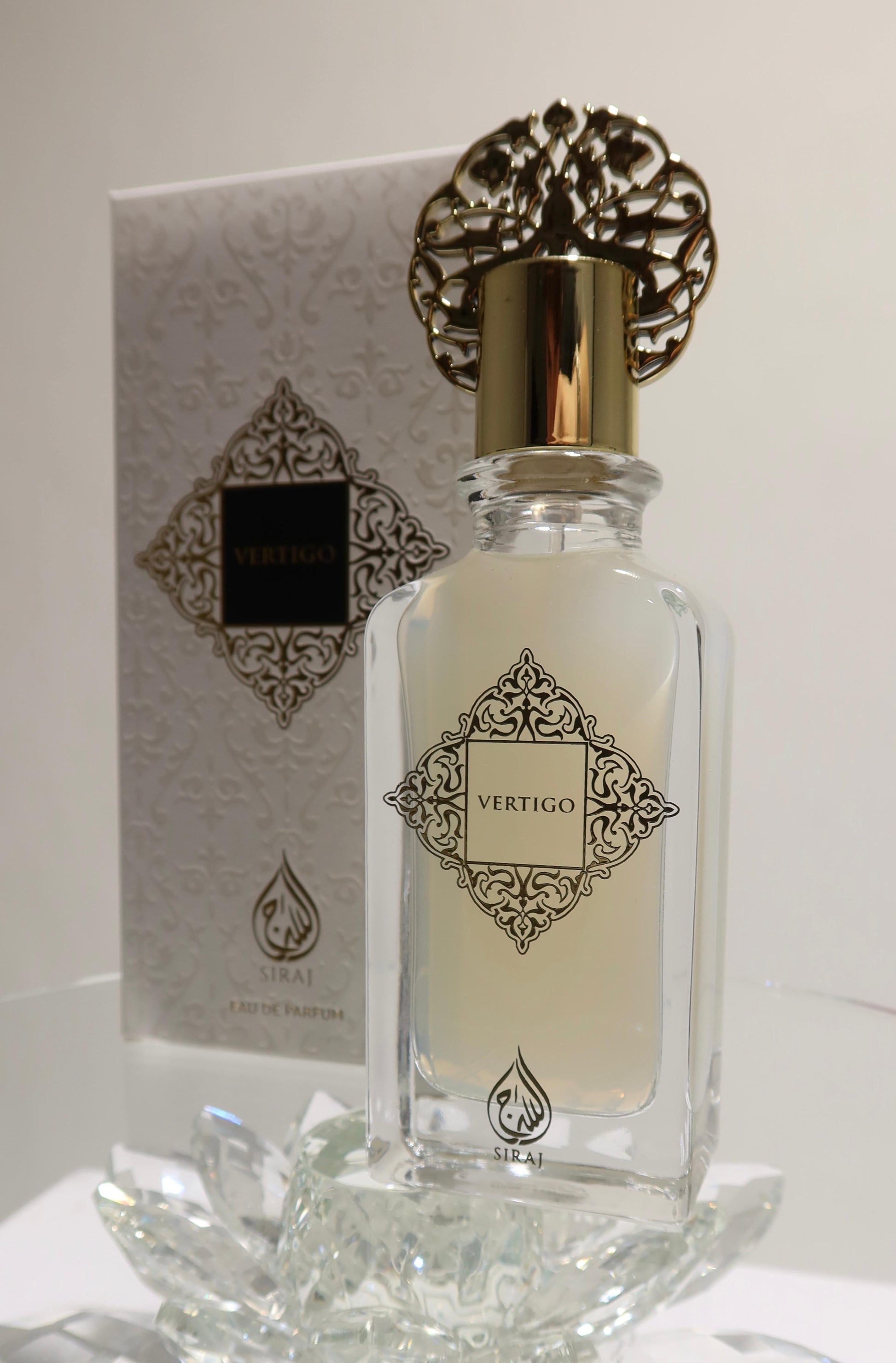 Siraj Musk Vertigo women's fragrance bottle