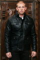 Faux Leather Biker Jacket