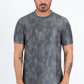 grey washed effect tee front platini