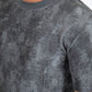 grey washed effect tee detail platini