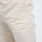 Heath Mens Poly-Stretch Slim Fit Beige Suit Pants