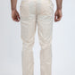 Heath Mens Poly-Stretch Slim Fit Beige Suit Pants