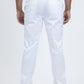Heath Mens Poly-Stretch Slim Fit White Suit Pants