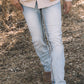 light blue slim boot cut jean men holt platini lifestyle front