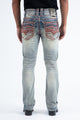 Holt Corded Chevron Bootcut Jean