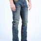 Men Holt Diamond Trim Bootcut Jean Tint Blue Platini side front