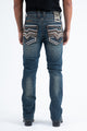 Holt Distressed Bootcut Jean