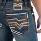 indigo slim boot cut jean men holt platini back pocket