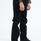 Holt Kid's Black Slim Boot Cut Jeans