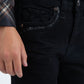 Holt Kid's Black Slim Boot Cut Jeans